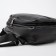 Sling bag, artificial leather, black color