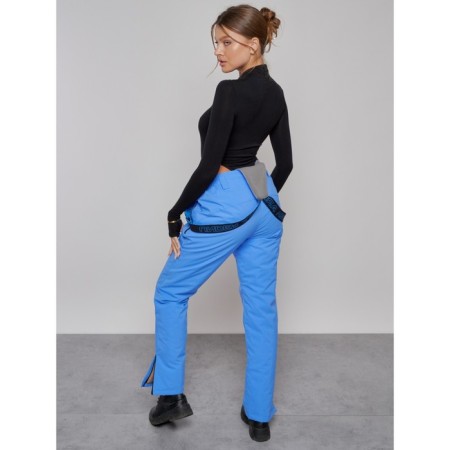 Semi -combinezone ski insulated female winter, size 50, blue color-13
