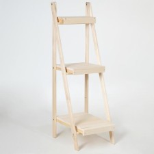 Wooden rack, 40 × 50 × 120cm, 3 tiers, 