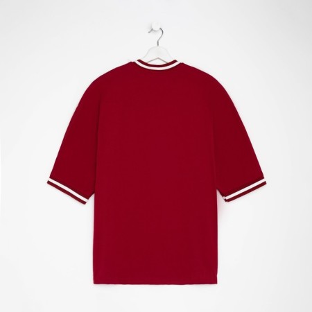 Male Harvard T -shirt, Bordeaux Color, One Size size-8