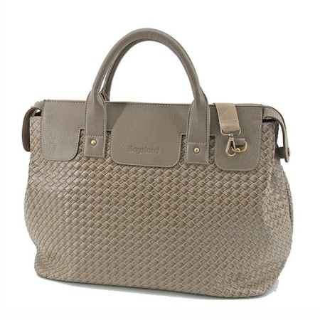 Road bag (B2783-24110) Artificial leather, beige, 1x730x43 cm