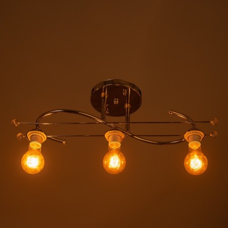 Chandelier "Dale" BP 3x40W E27 Chrome Model: 2612372-2