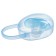 Nipple - orthodontic dummy with a container, +3 months., Blue color