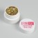Nail gel polish, shining, 3 phase, 5 ml, led/uv, golden color