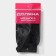 Washcloth - body mitte a massage share, black color