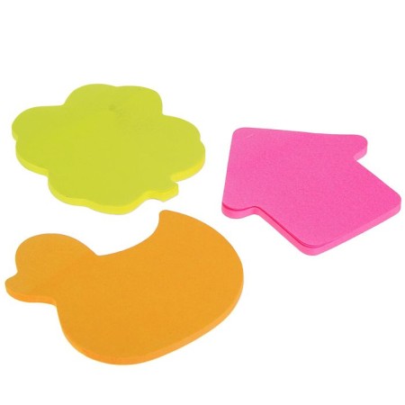 Bloc with a sticky edge, "figures", 20 sheets, mix