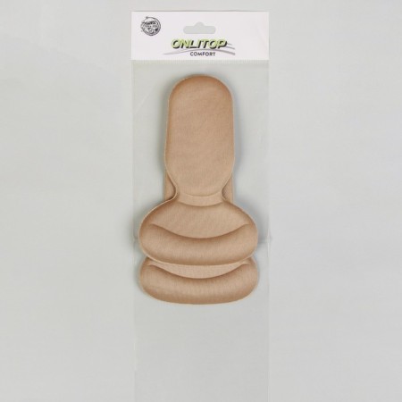 Five -codes for shoes, with a grip, on an adhesive base, 14 × 9 cm, steam, beige color-8