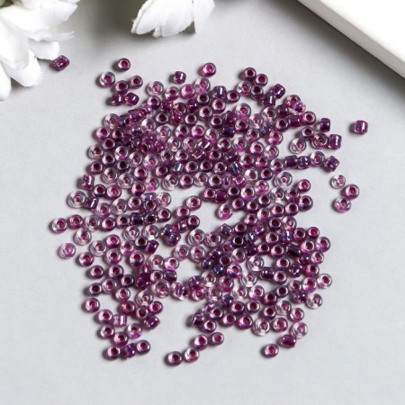 Beads "Zlatka" 08/0, 3 mm, 10 g 2212 violet-1