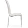 Stool on the metal frame DC2-092-2 Metal/eco-leather, chrome/white 42x61x98 cm