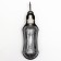 Walking figure curly, 500 ml, with a soft nose, black