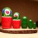 Matryoshka 5-doll "Seraphim", 17-18 cm
