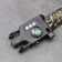 5B1 survival bracelet (paracord - 3 m, compass, whistle, fire, lantern), forest camouflage 1022407