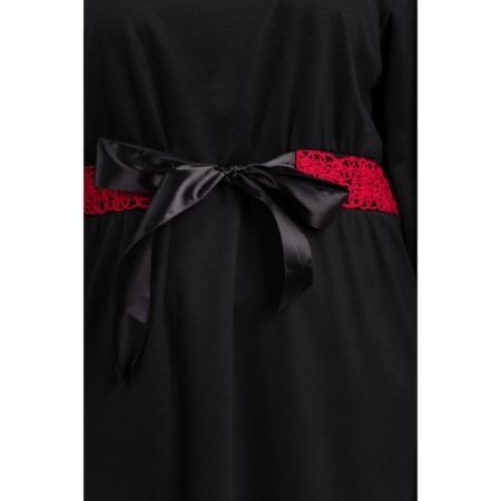 Female dress, size 54, black color-2