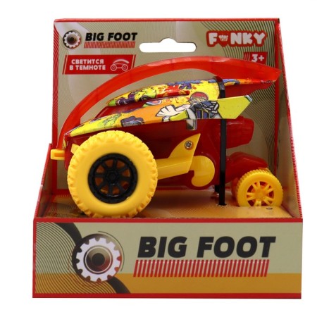 Funky Toys Fiction Toys Graffiti "Shark", 4x4, with yellow wheels-2