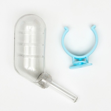 Grazni set: a ball 10 cm and a drinker 60 ml, blue-4