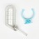 Grazni set: a ball 10 cm and a drinker 60 ml, blue