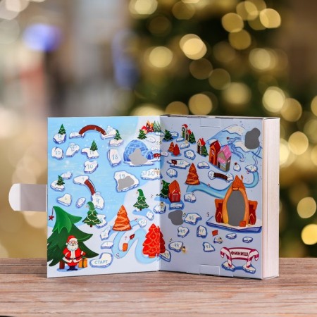 Gift box "Book New Year's game" 18.5 x 5 x 23.6 cm-5