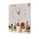 Carty clock wallpapers for the kitchen "spices", silent, 30 x 40 cm