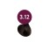 Hair dye OLLIN Professional Megapolis, non -abamic, oil, tone 3/12