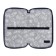 Penal 2 sections, 110 x 190 mm, fabric, "onyx", PCT 11-20 "Bear"