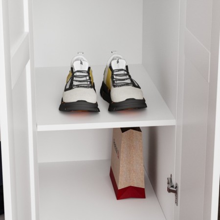 Shelf for the cabinet "Pegasus", 357 × 500 × 18 mm, white color-3