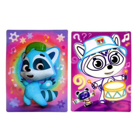Set 3 B1 "Raccoon" "Sounds of music" Application (sand, EVA)-3