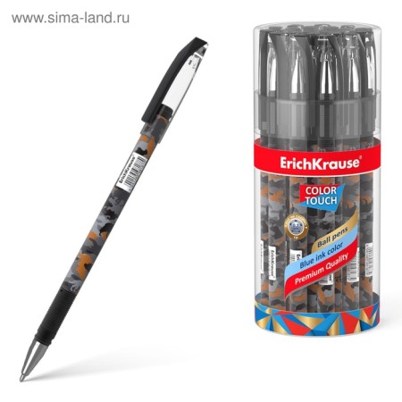 Ballic handle Erichkrause Colortouch Roun Native, node 0.7 mm, blue ink blue-6