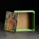 Gift box 20 × 20 × 10 cm wooden "February 23", with a patch cover, with a seal