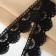 Lace Hypure, 35 mm × 11 ± 1 m, black color