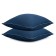 Essential pillowcase set, size 70x70 cm, 2 pcs, dark blue color