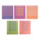 Notebook of 48 sheets in the cage "Back to School", cover cover 60g/m2, fields, mix