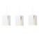 Suspended lamp with a change of lamp Ambrella Light, Techno, TN5138, E27, white color