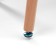 Table on wooden legs Hy-T04, white, size 120x60x74 cm