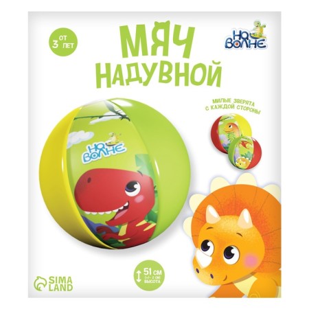 Inflatable ball "on the wave", children's, d = 51 cm-9