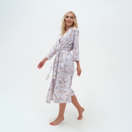 Халат KAFTAN Birds, цвет серый, размер 40-42-1