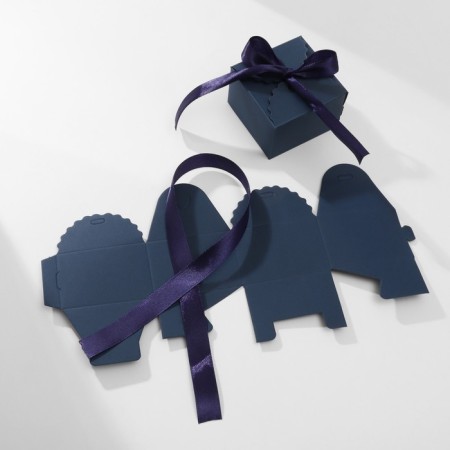 Box Gift "Surprise" 6 × 6, blue-1