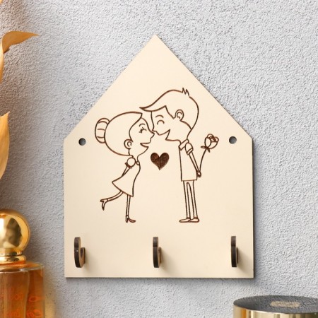 Key "couple" 11.5x15 cm