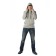 Hoods male, size 48, color gray-melange