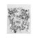 Bolt m14x1.5, l = 62, h = 35, key 17, cone, chrome, h-984