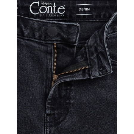Women's jeans Conte Elegant Relaxed Mom, size 3XL, color Washed Black-7