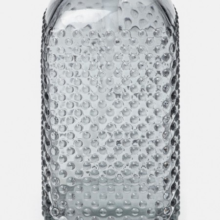 Savanna soap dispenser, 400 ml, glass, gray-4