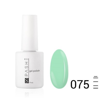 Color gel polish Pashe, No. 075 Forest Shadow, 9 ml