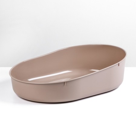 Tray for cats "Cosmo" 51.9 x 37.8 x 14 cm, brown-1
