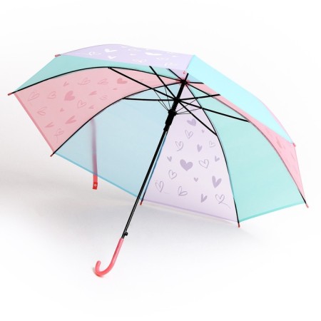 Children's umbrella "hearts", d = 90cm-4