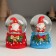 Souvenir Polystone Water Ball "Dwarf with a bow and bells" MIX 4.6x4.6x6.7 cm
