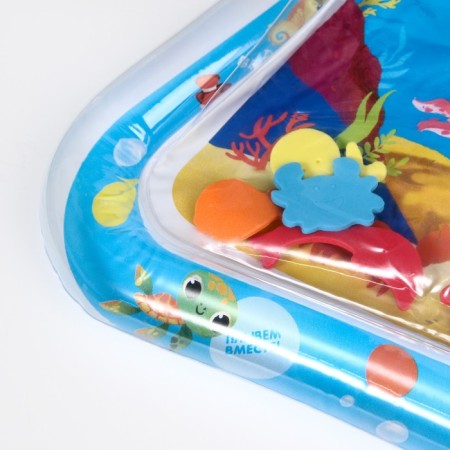 Aquacrice inflatable developing water rug "sea residents", 65x50 cm., Baby me-1