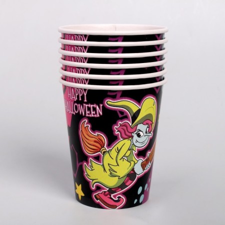 A single -single paper “Witch”, 250 ml, a set of 6 pcs.-1