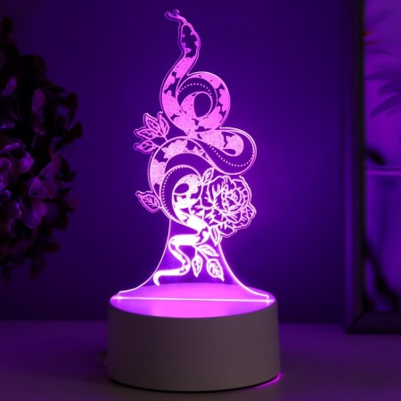 Light "Snake" Led RGB from the network 6.5x9.5x15 cm-9