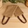 Jute washcloth, tape, 55x12cm, medium