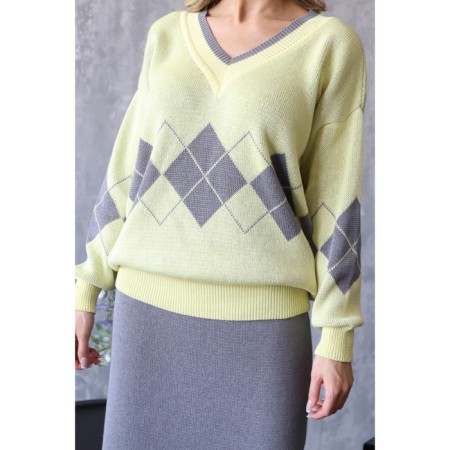 Female pool Wisell, size 50, yellow color-1